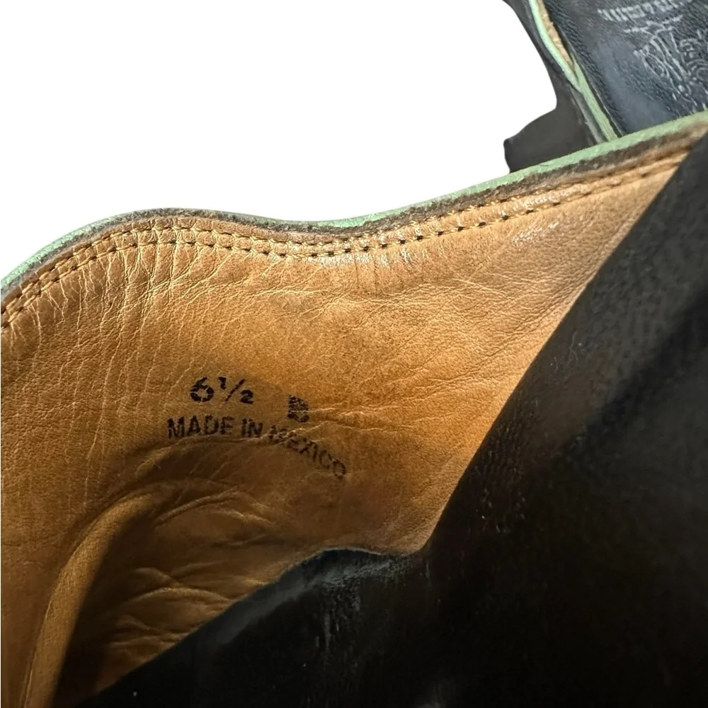 Old Gringo Leather Mules, 6.5 - Picture 4 of 6